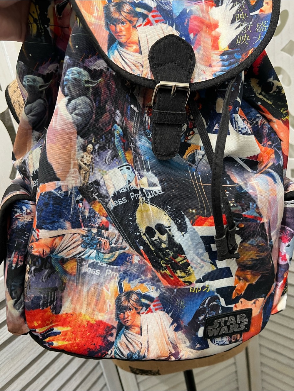 Disney Parks Star Wars Graphic Canvas Backpack - Multicolor